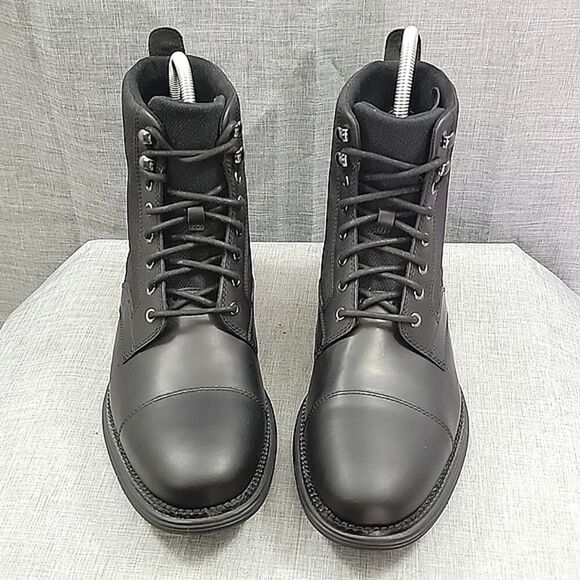 Cole Haan NWOT Men\'s OriginalGrand Cap Toe Boot - Blk Leather C37077 SZ 10M main image 10